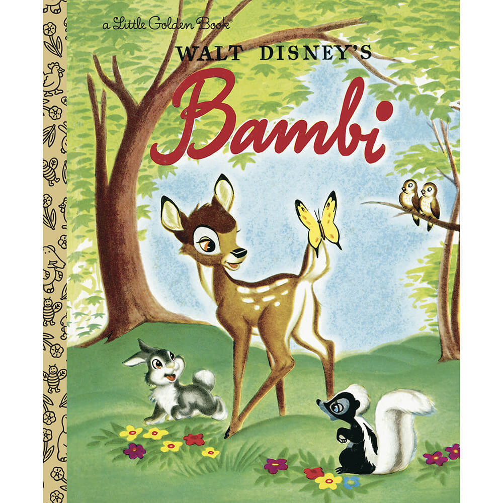 Little Golden Book Bambi (Disney Classic) (Hardcover) front cover