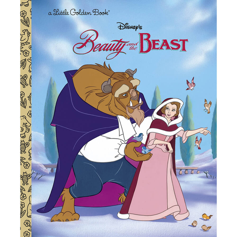 Little Golden Book Beauty and the Beast (Disney Beauty and the Beast) (Hardcover) front cover
