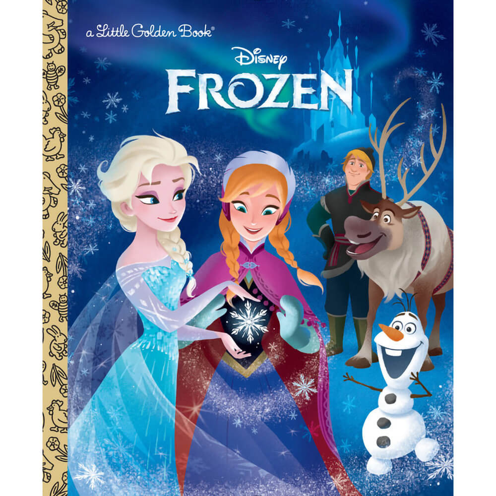 Little Golden Book Disney Frozen (Disney Frozen) (Hardcover) - front book cover