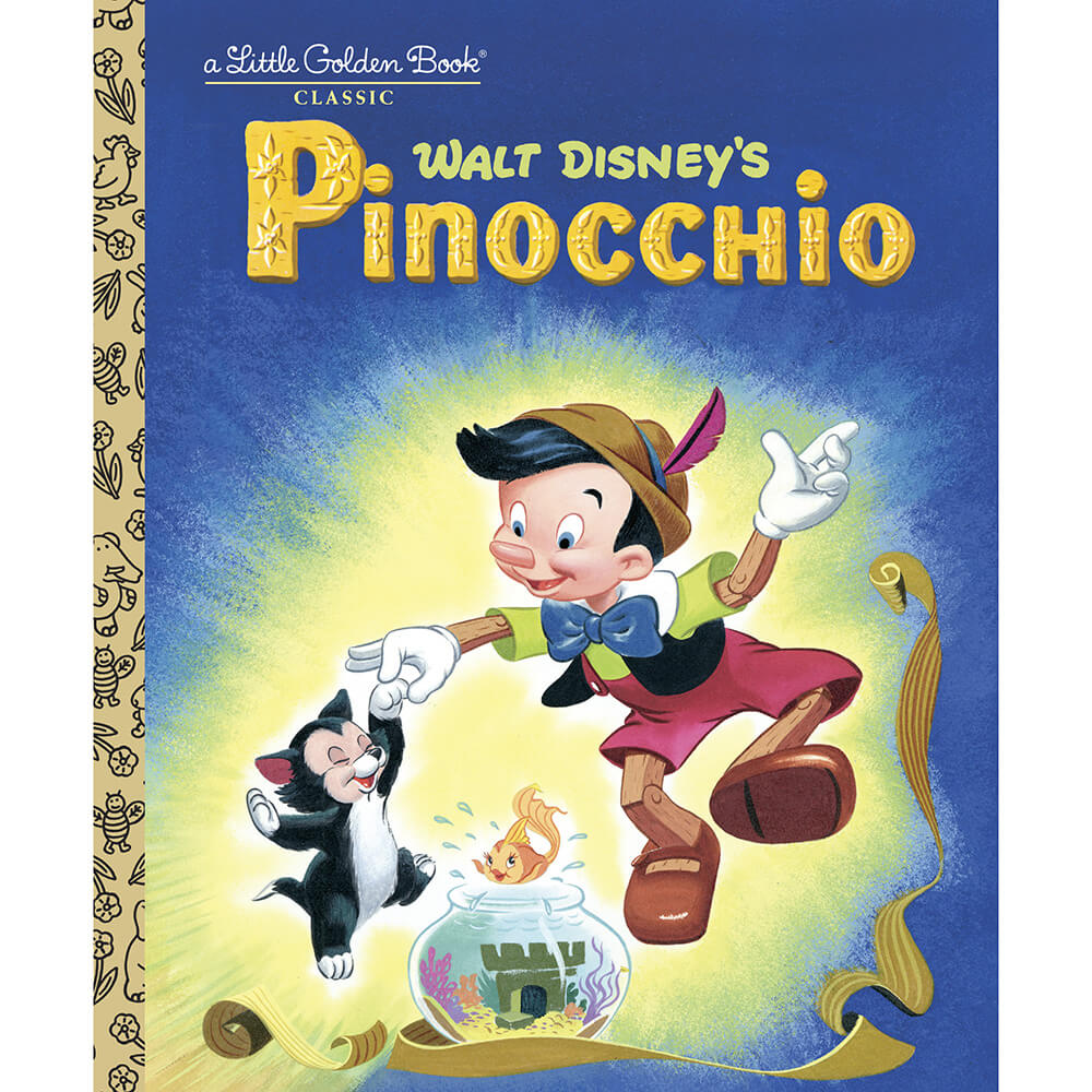 Little Golden Book Pinocchio (Disney Classic) (Hardcover) front cover
