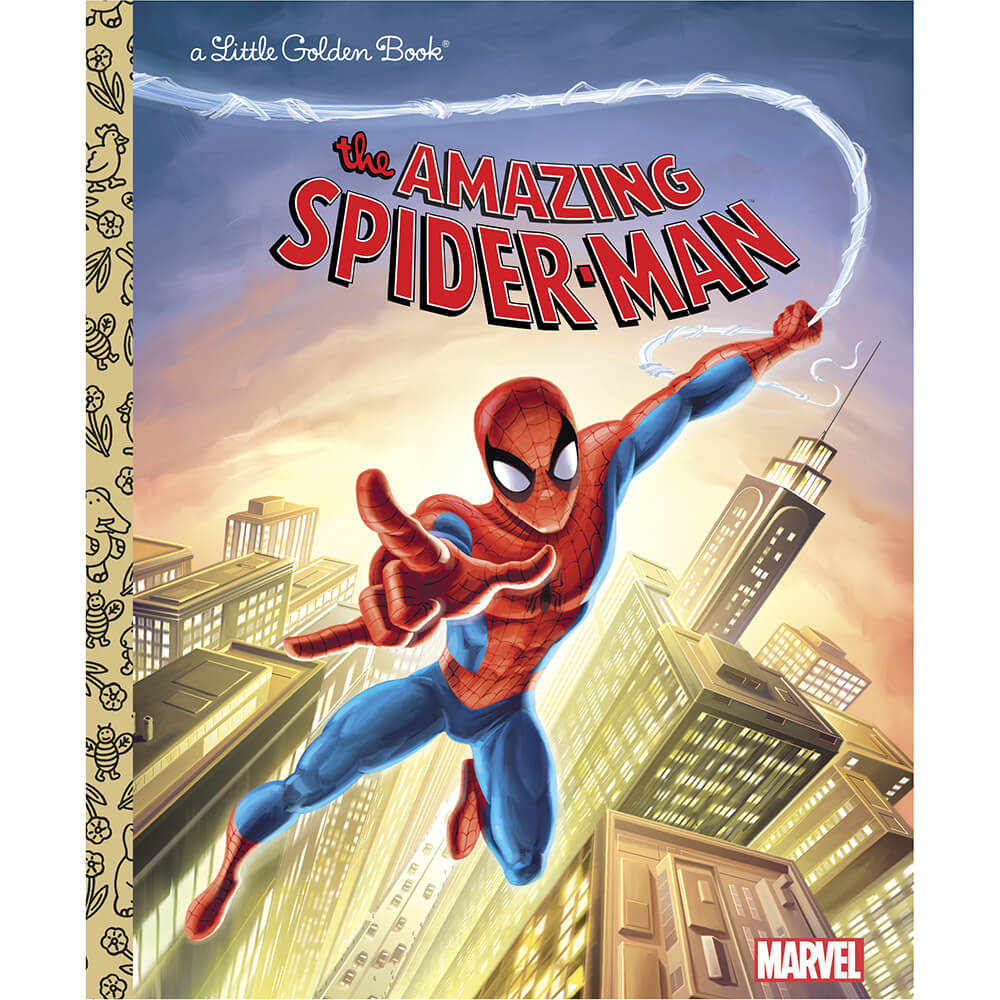 Little Golden Book The Amazing Spider-Man (Marvel: Spider-Man) (Hardcover) front cover