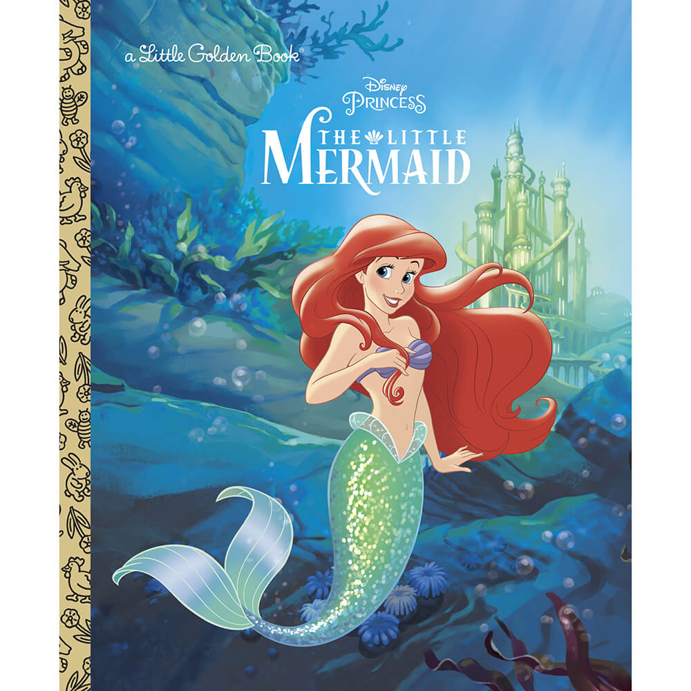 Little Golden Book The Little Mermaid (Disney Princess) (Hardcover) front cover