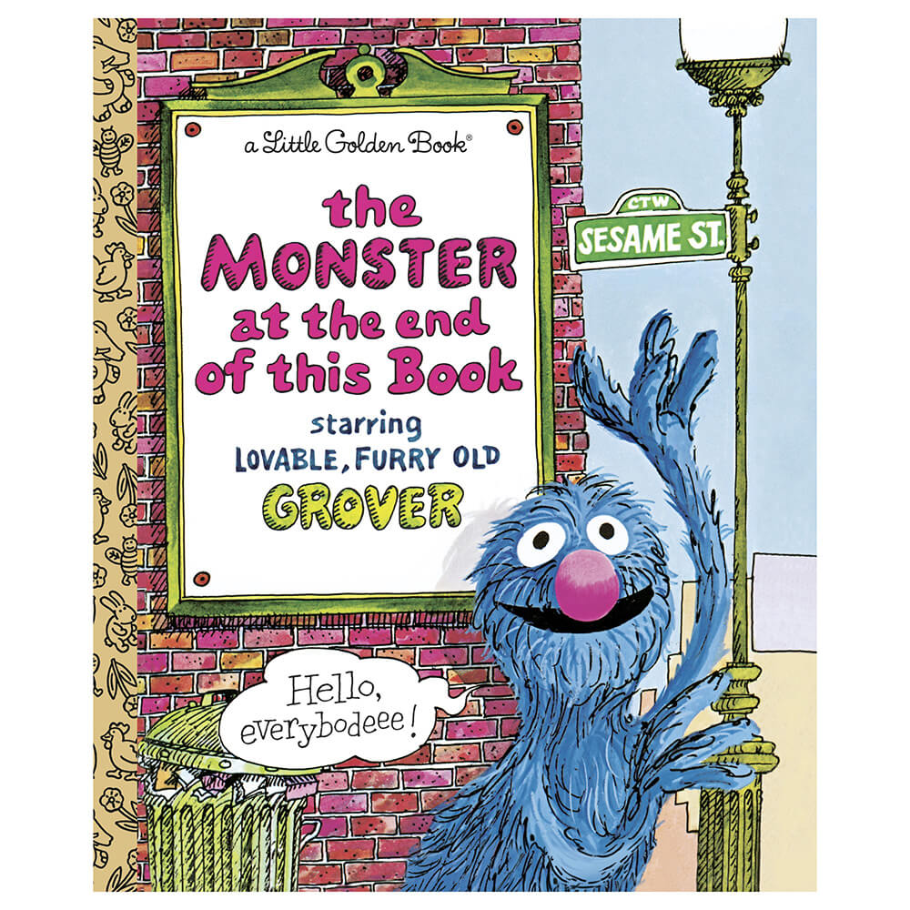 Little Golden Book The Monster at the End of This Book (Sesame Street) (Hardcover) front cover