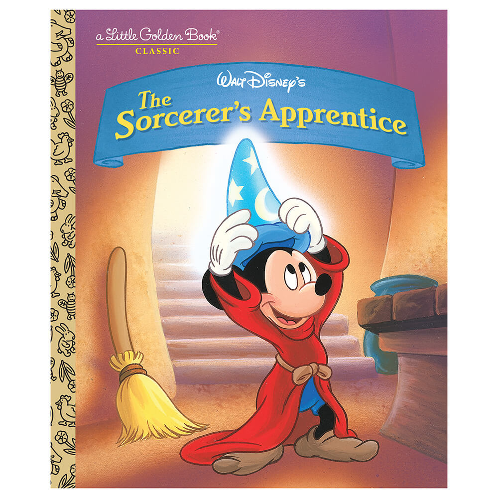Little Golden Book The Sorcerer's Apprentice (Disney Classic) (Hardcover) front cover