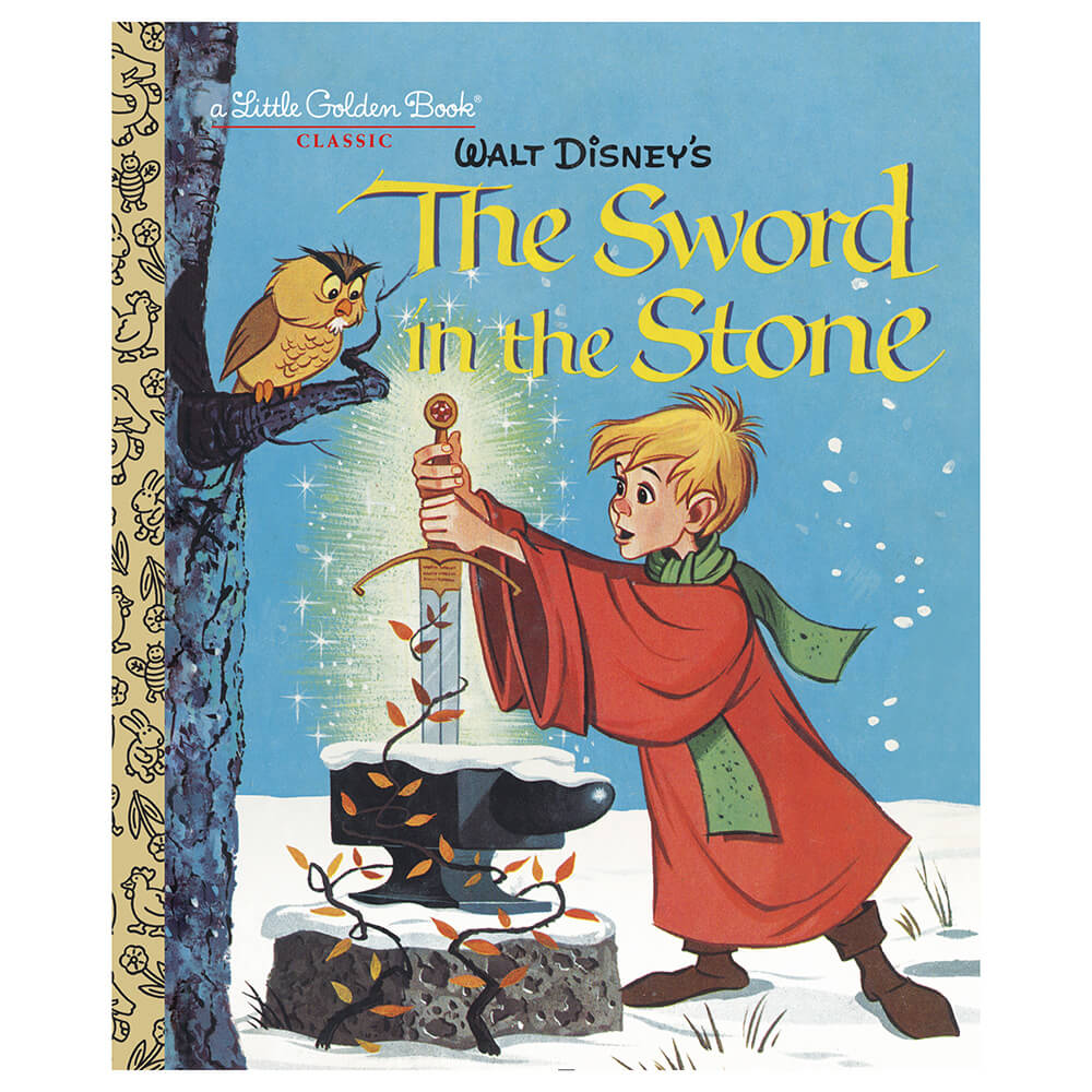 Little Golden Book The Sword in the Stone (Disney) (Hardcover) front cover