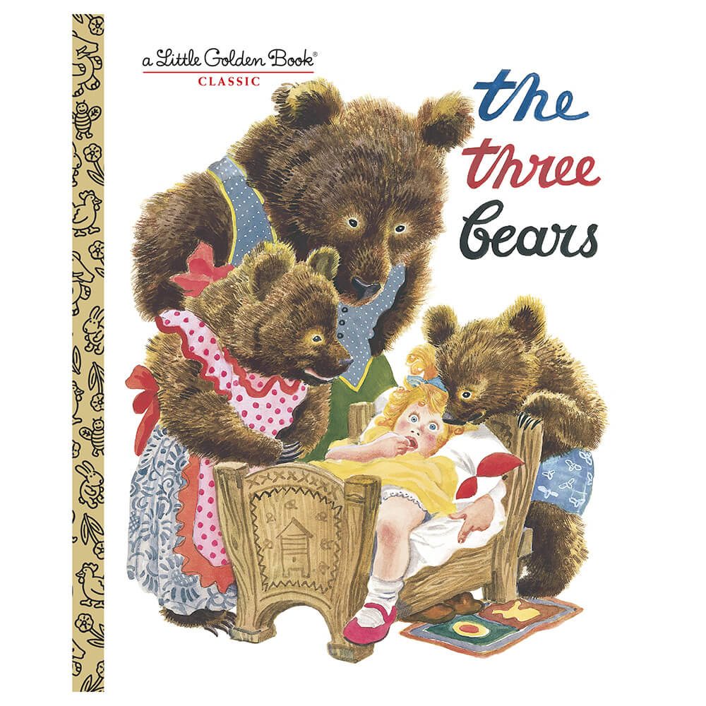 Little Golden Book The Three Bears (Hardcover) front cover