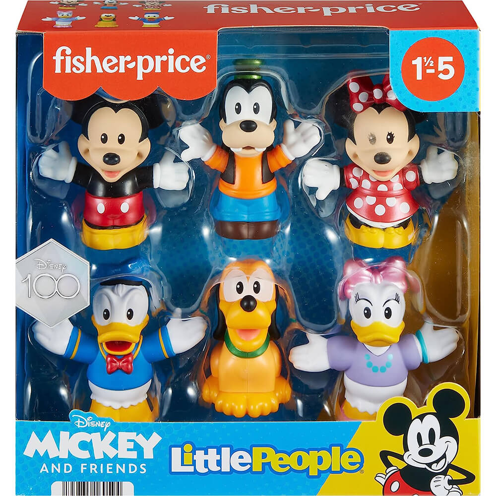 Little People Disney 100 Mickey & Friends Figure Pack packaging