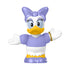 Fisher-Price Little People Daisy Duck figure dressed in lavender outfit with matching bow and bracelet.