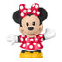 Fisher-Price Little People Minnie Mouse figure wearing her signature red polka-dot dress and matching bow.