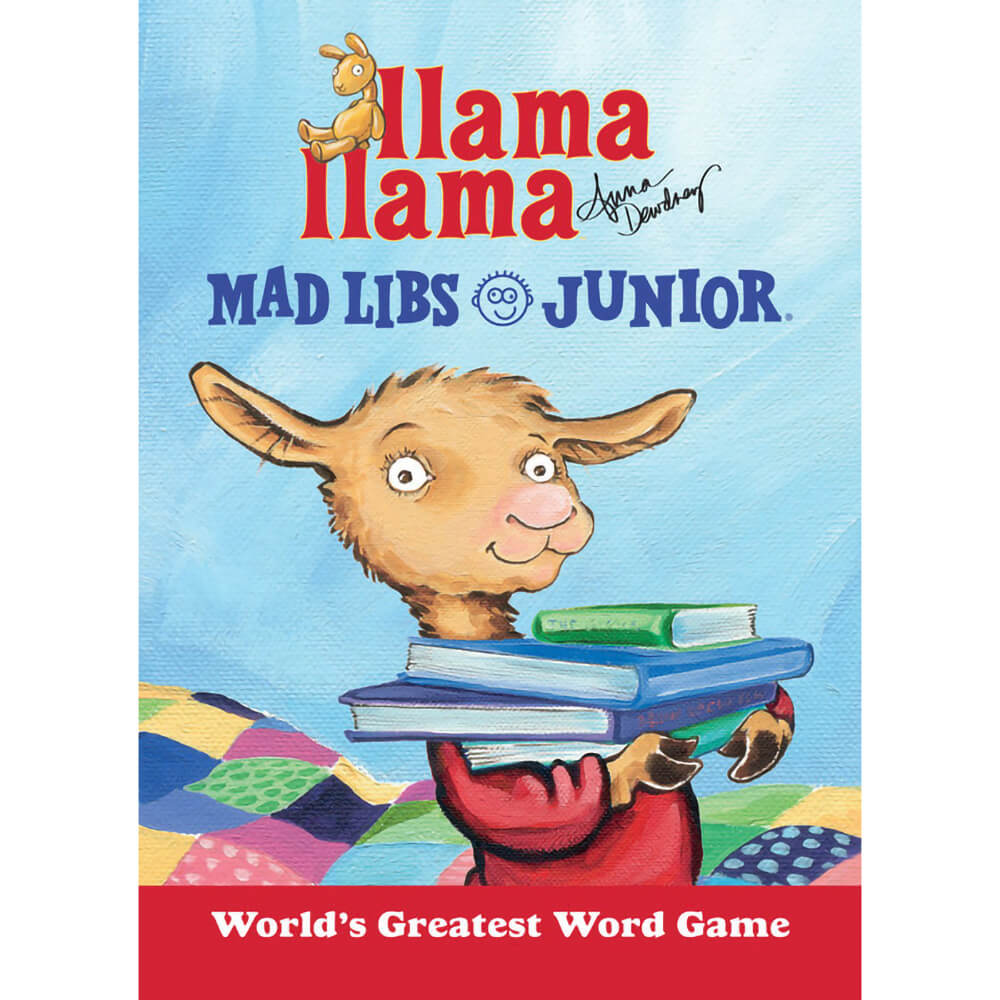 Llama Llama Mad Libs Junior (Paperback) front book cover