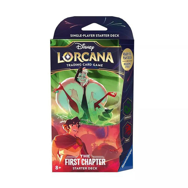 cruella deville lorcana card Disney Lorcana TCG The First Chapter Starter Deck (Cruella de Vil and – Maziply Toys