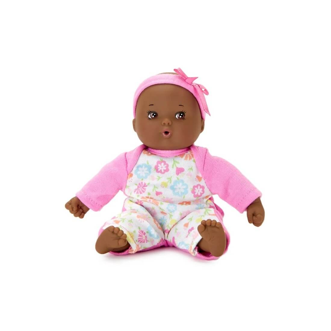 Madame Alexander Little Cuties Pink Dark Skin Tone 8" Doll