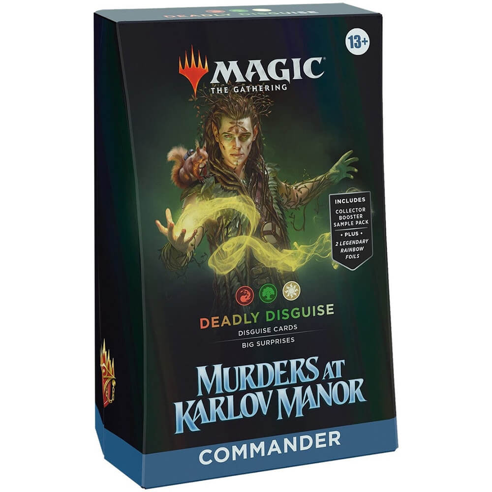 Magic The Gathering Murders at Karlov Manor Deadly Disguise Commander Deck