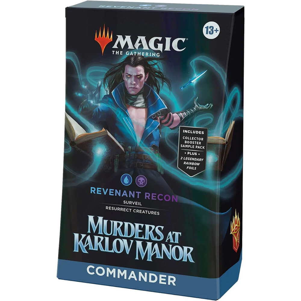 Magic The Gathering Murders at Karlov Manor Revenant Recon Commander Deck