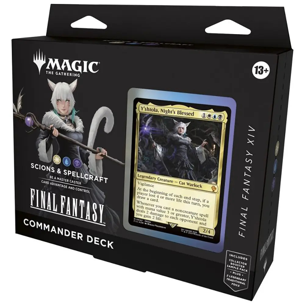 Magic The Gathering TCG Final Fantasy XIV Scions & Spellcraft Commander Deck