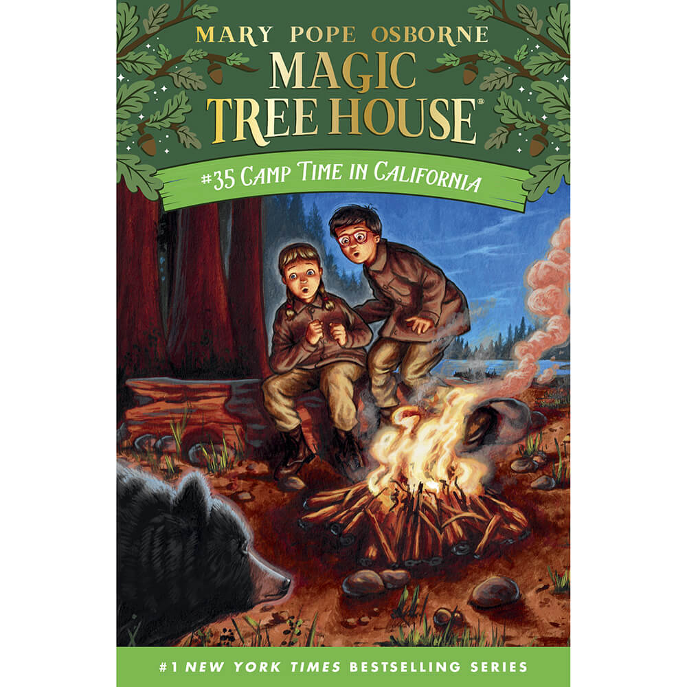 Magic Tree House #35: Camp Time in California (Paperback) front cover
