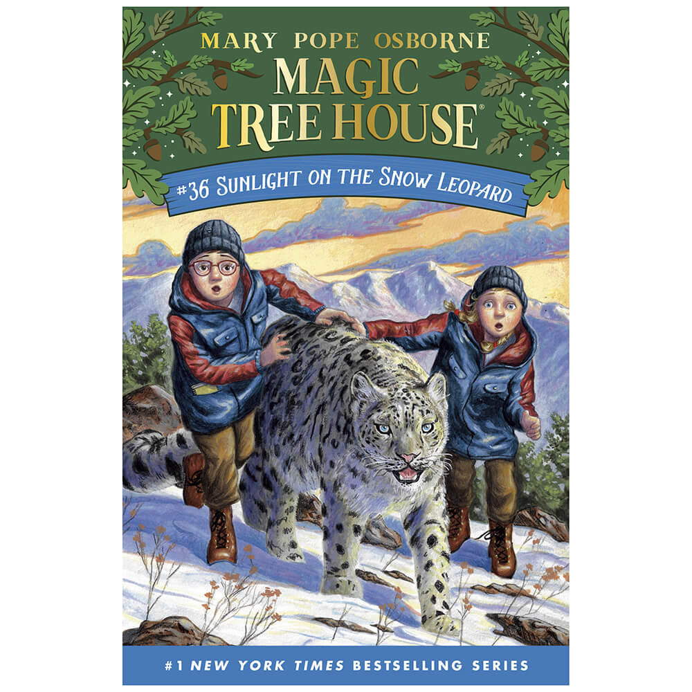 Magic Tree House #36: Sunlight on the Snow Leopard (Paperback) front cover