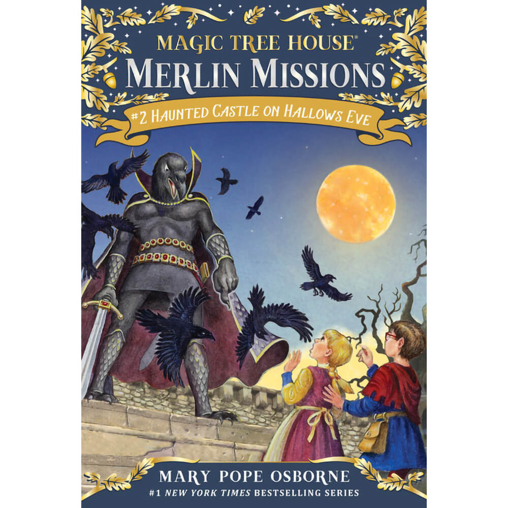Magic Tree House Merlin Missions #2: Haunted Castle on Hallows Eve (Paperback) - front book cover