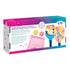 Back of 3C4G Adventure Fun Pickleball Set packaging showing paddles, pickleballs, a pink mesh bag, and product description promoting easy starter gameplay for two players.