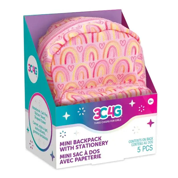 Make It Real 3C4G Mini Backpack with Stationery