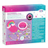 Back of 3C4G Tech Accessories Set packaging displaying detailed product information, included pieces, and warnings alongside vibrant tech accessory visuals.