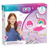 Front of 3C4G Tech Accessories Set packaging showing colorful tech add-ons like selfie light, phone stand, bracelet, and stickers for creative customization.