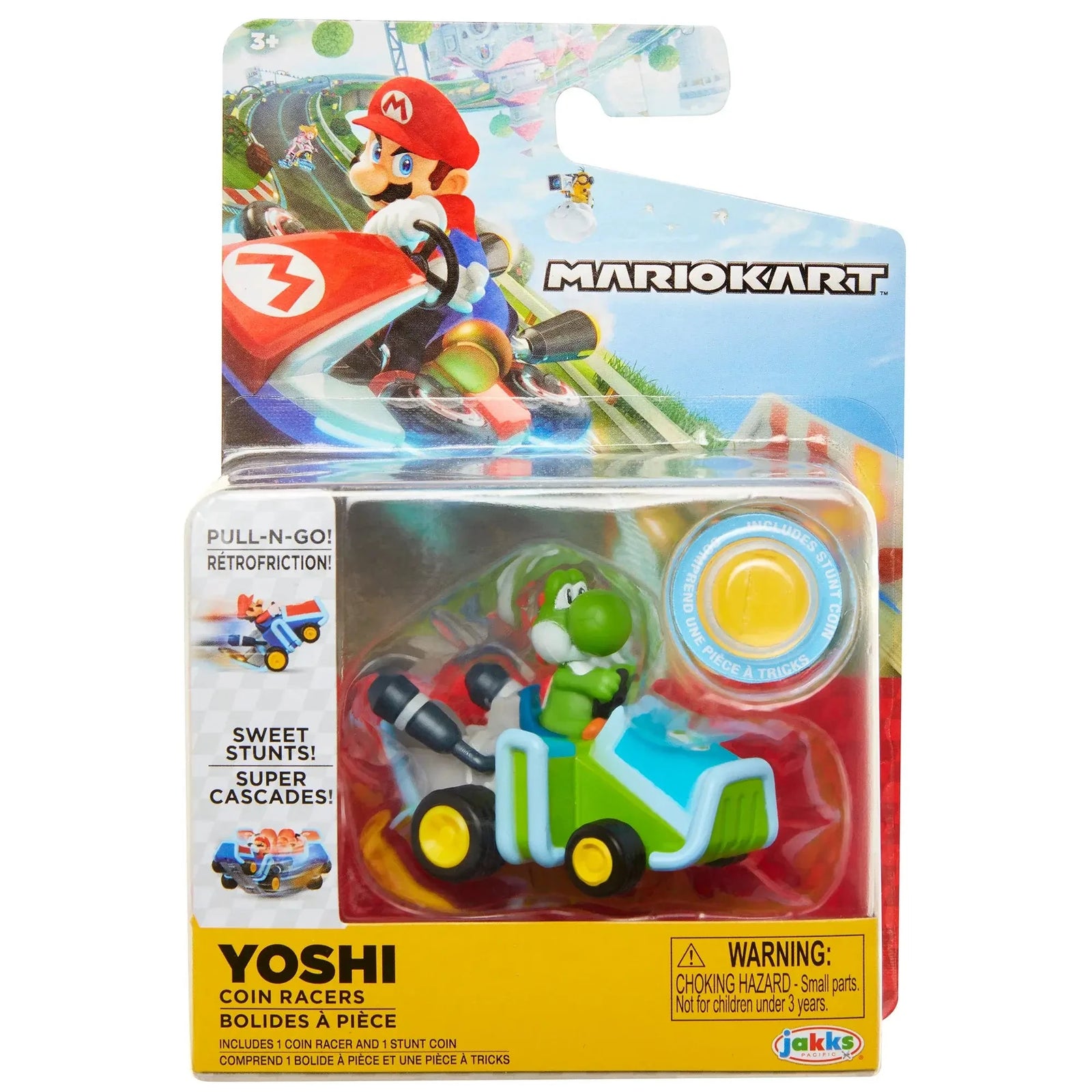 Mario Kart 7 Coin Racers Yoshi 3.5-Inch Vehicle