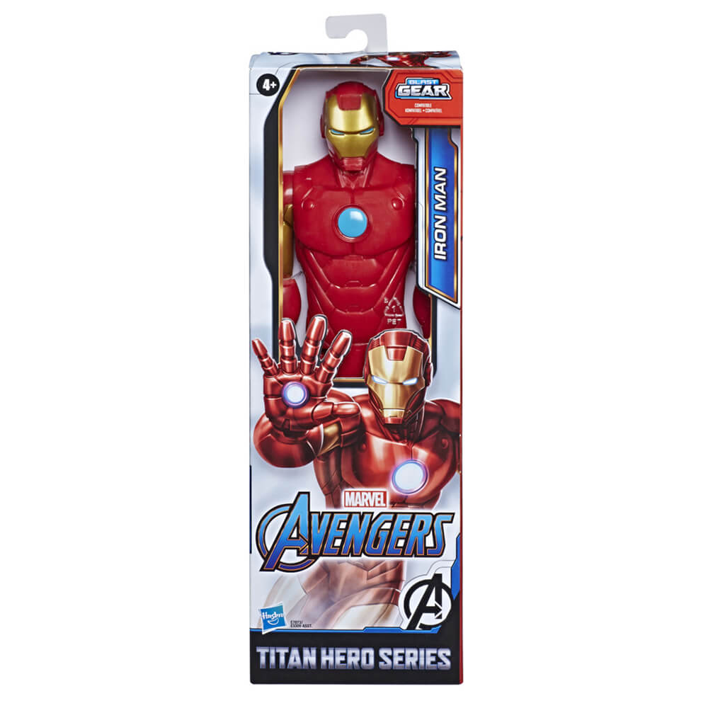 Marvel Avengers Titan Hero Series Blast Gear Iron Man 12 Inch Action Figure