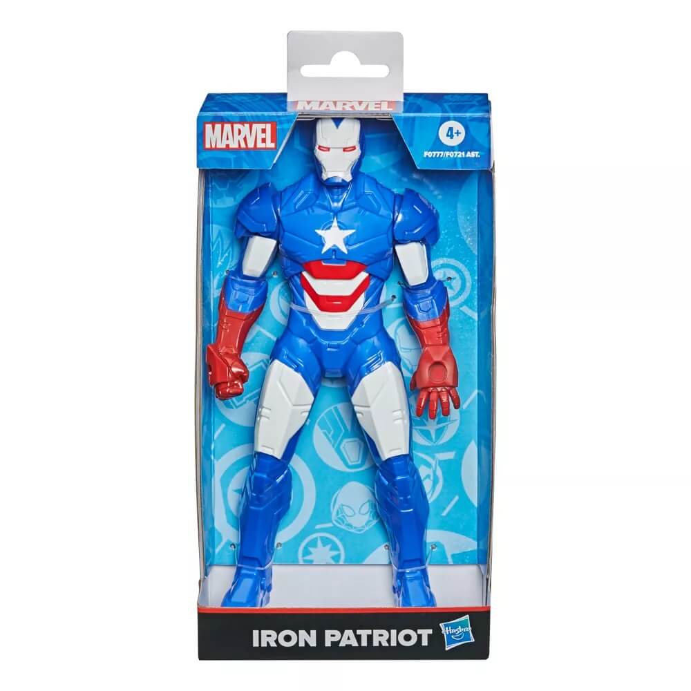 Marvel Mighty Hero Series Iron Patriot 9.5 Inch Action Figure
