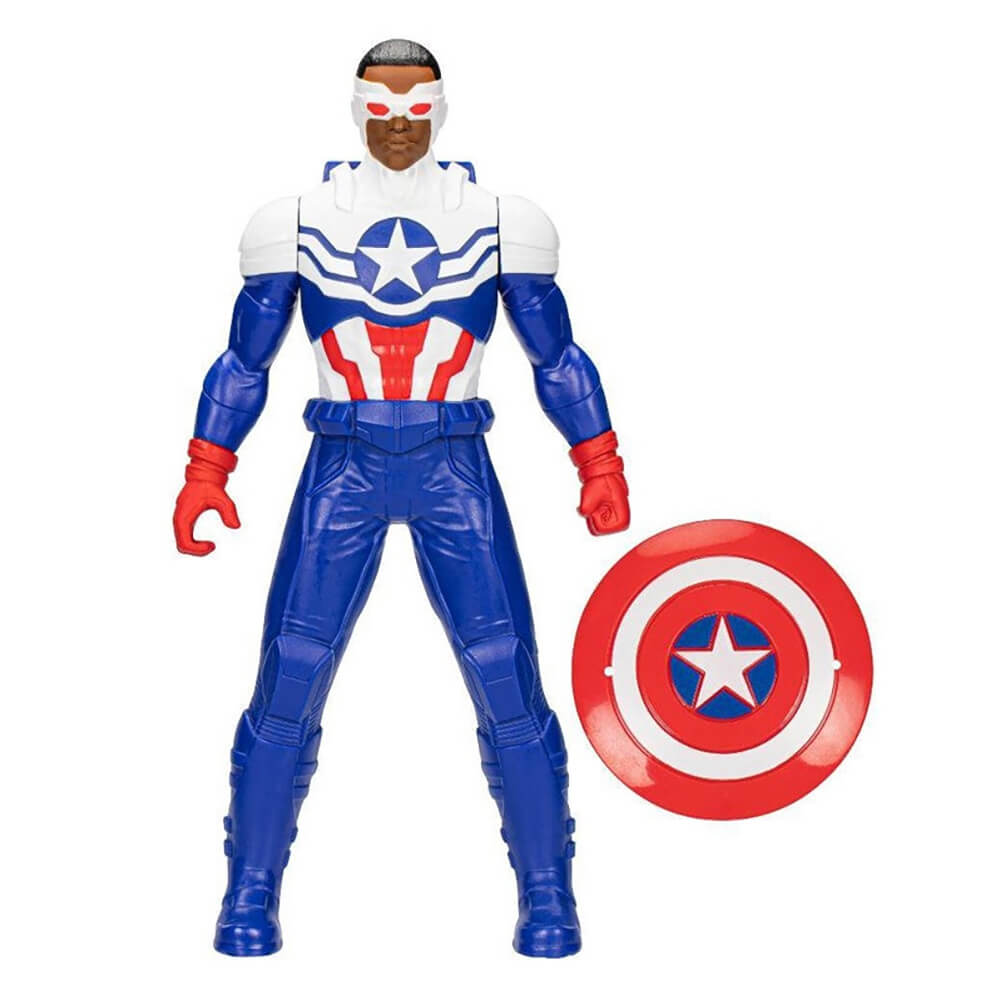 Marvel Mighty Heroes Sam Wilson Captain America 9.5 Inch Action Figure