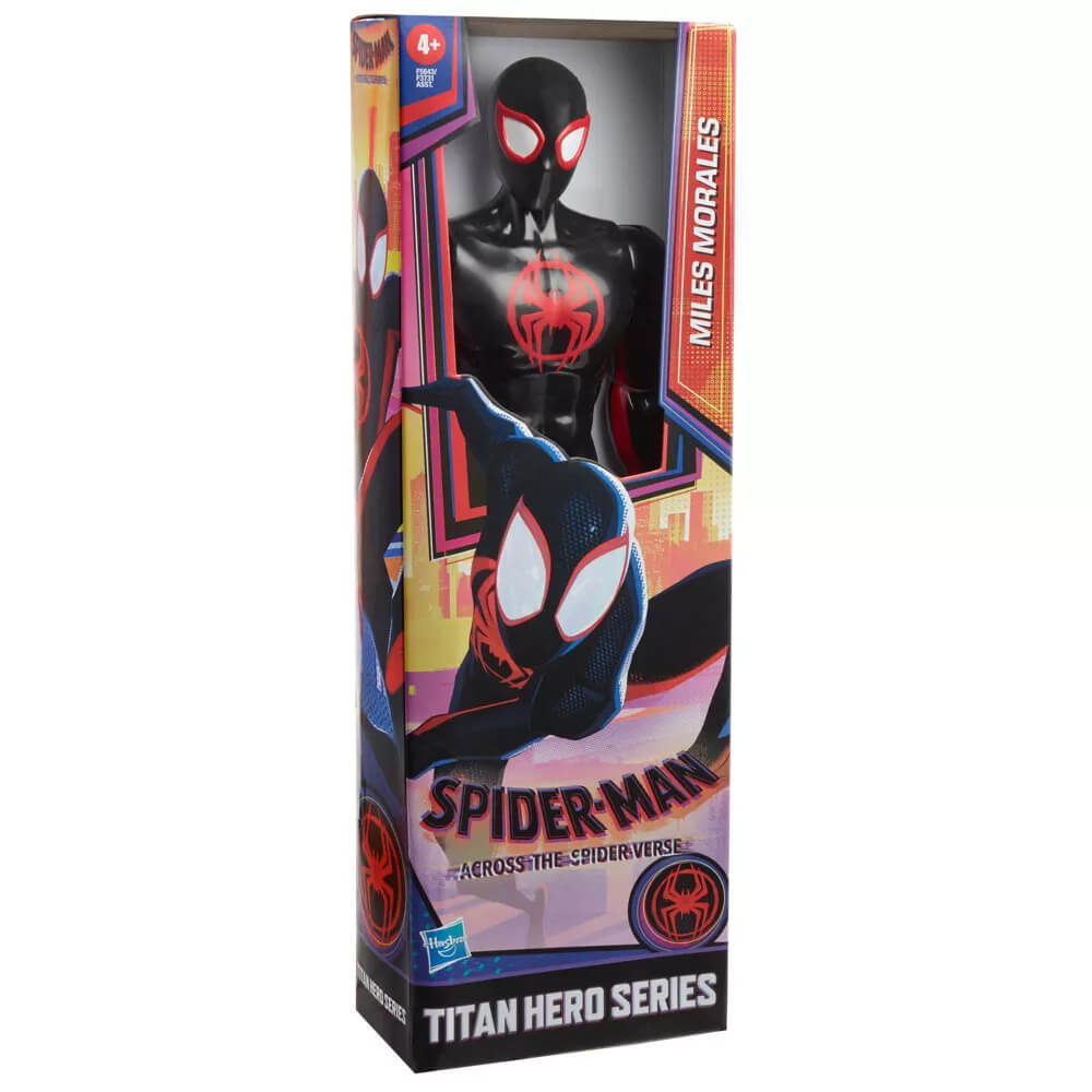 Marvel Spider-Man Across the Spider-Verse Miles Morales Titan Hero Series Figure package