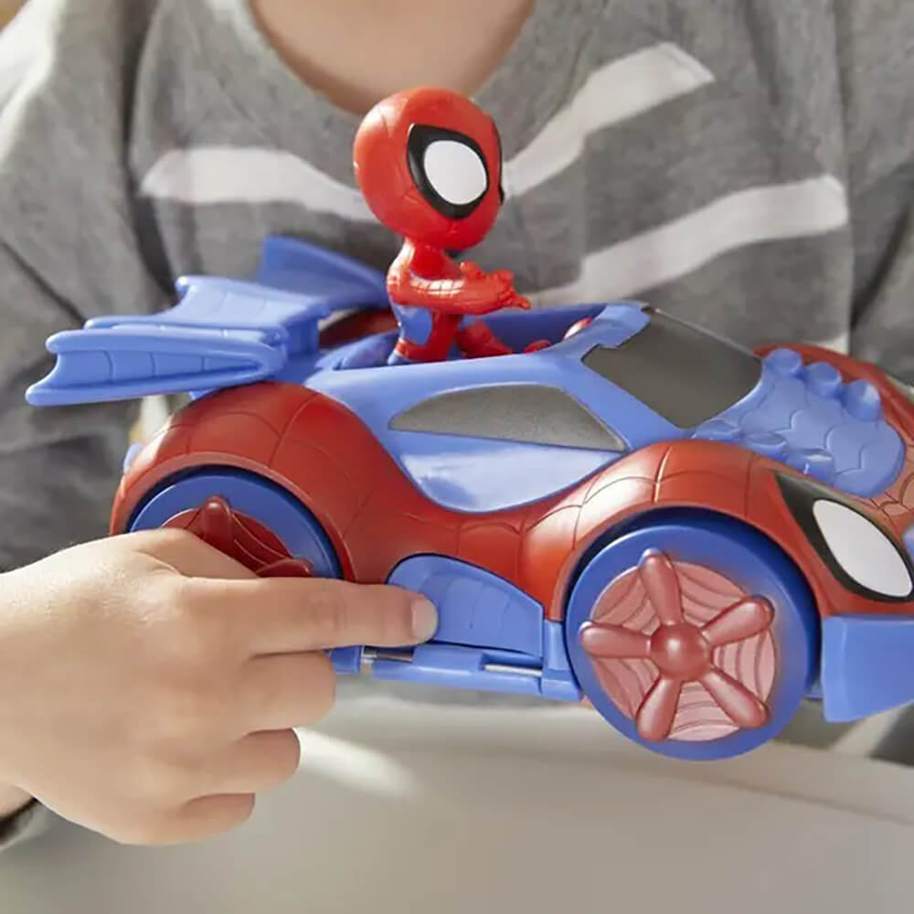 Marvel Spidey & His Amazing Friends Change 'N Go Web-Crawler Set