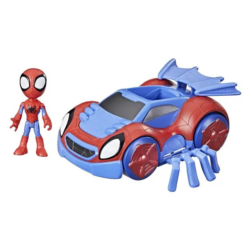 Marvel Spidey & His Amazing Friends Change 'N Go Web-Crawler Set