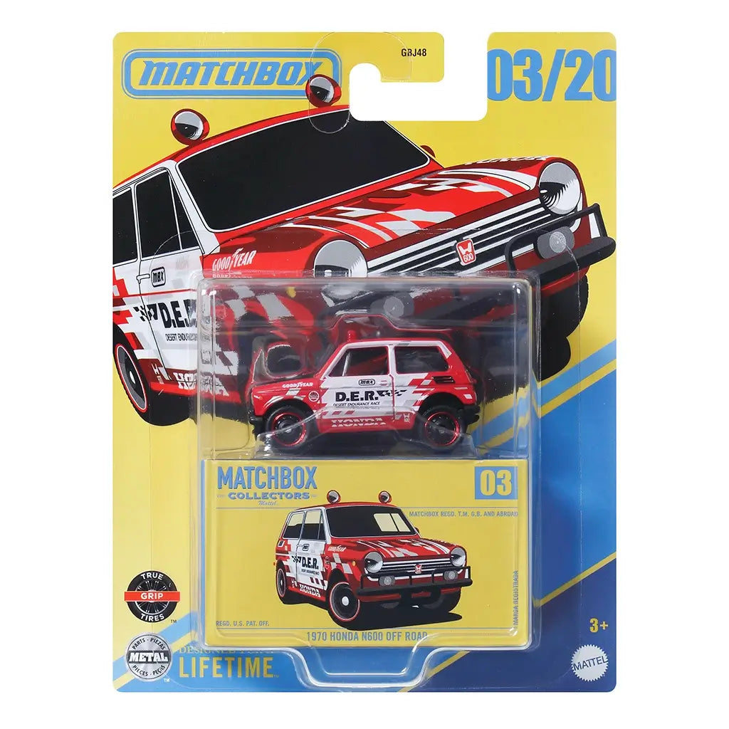 Matchbox 2025 Collectors Series 1970 Honda N600 Off Road 1:64 Matchbox 2025 Collectors Series 1970 Honda N600 Off Road 1:64