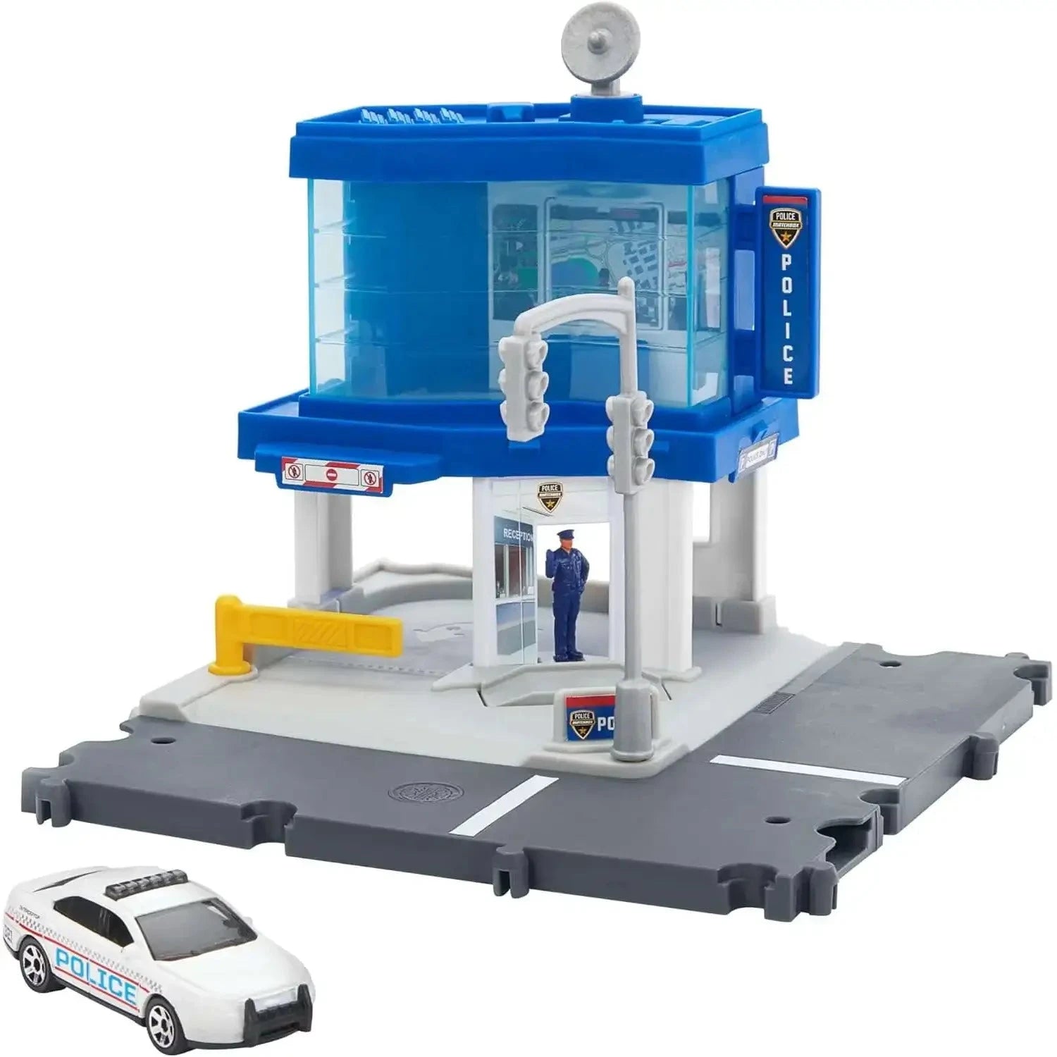 Matchbox Action Drivers Police Traffic Center Vehicle Playset