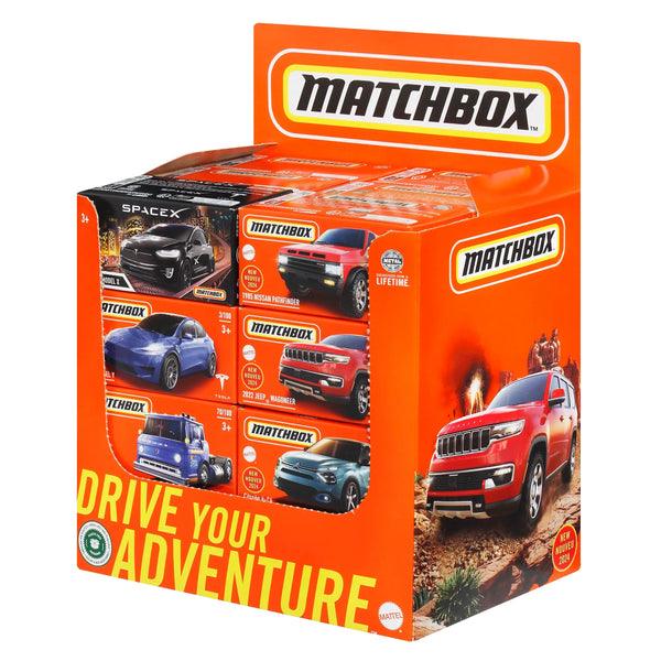 Matchbox Cars 1:64 Scale Diecast Vehicle (Style May Vary