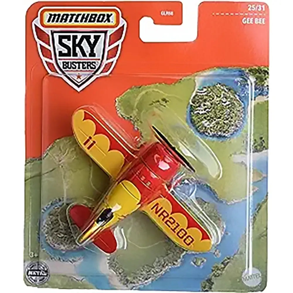 Matchbox Sky Busters Aircraft packaging