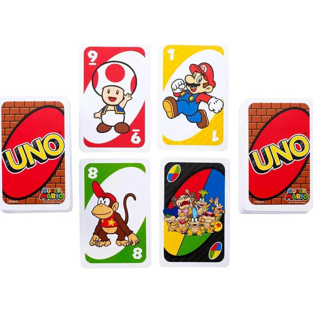 Mattel UNO Card Game Super Mario
