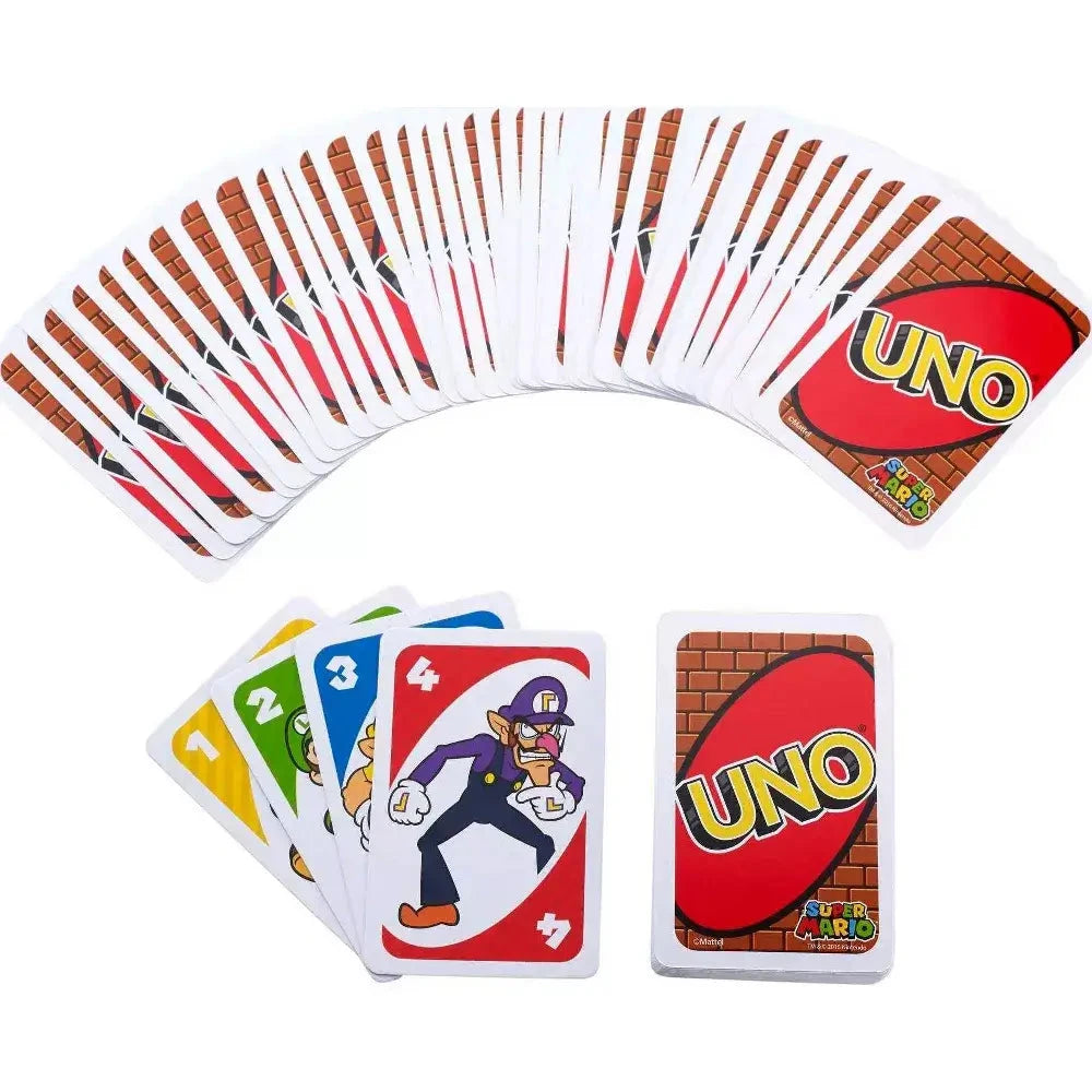 Mattel UNO Card Game Super Mario