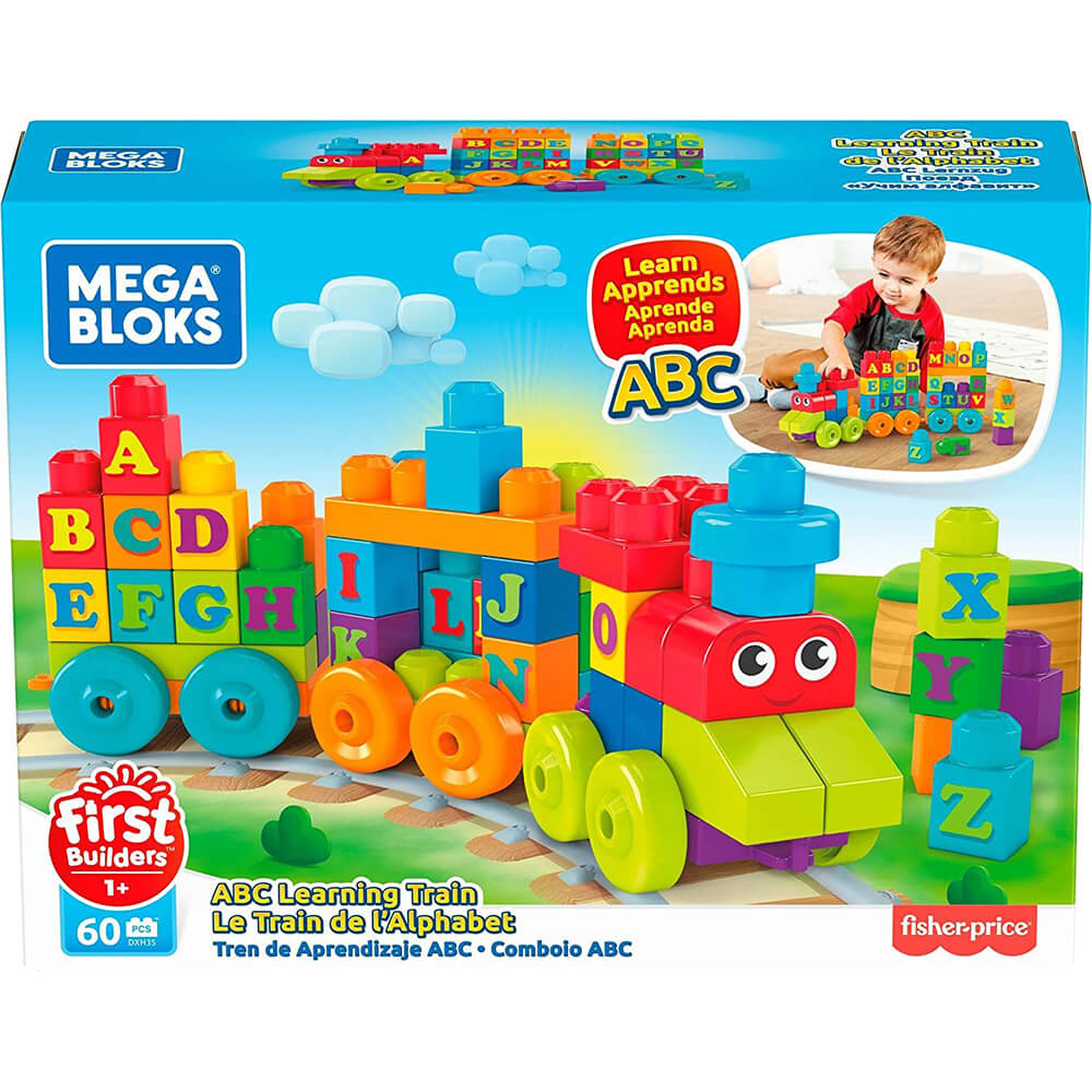 MEGA Bloks Building Basics ABC Learning Train