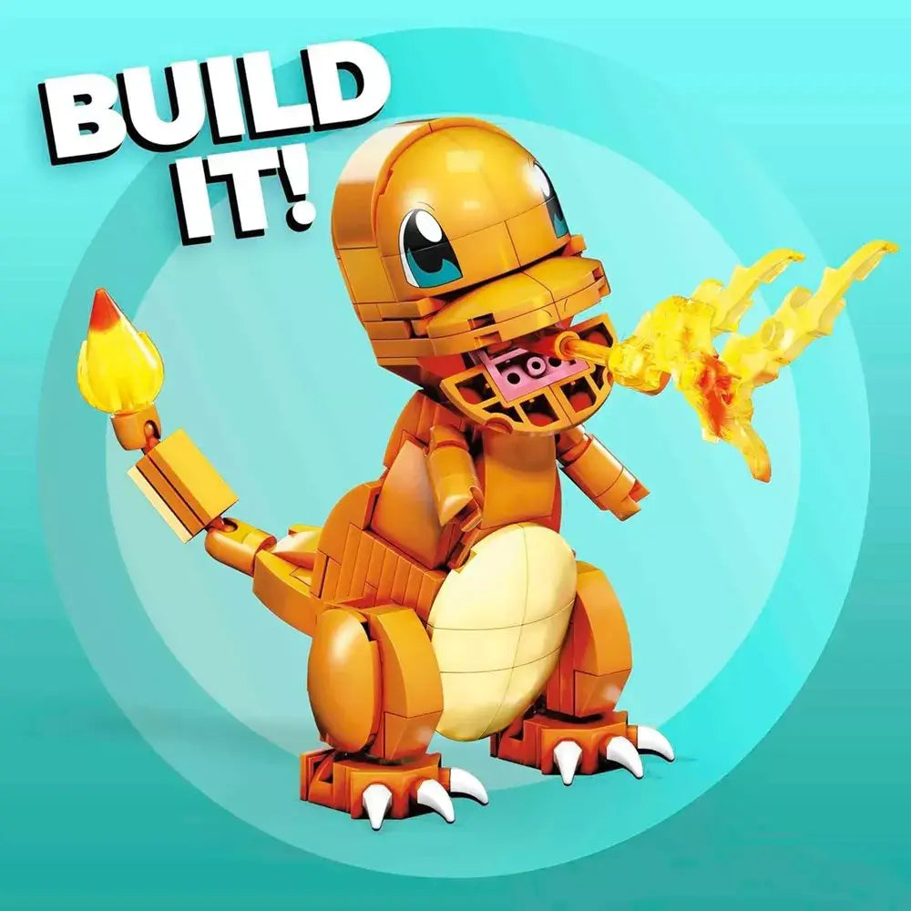 MEGA Pokemon Build & Show Charmander Set
