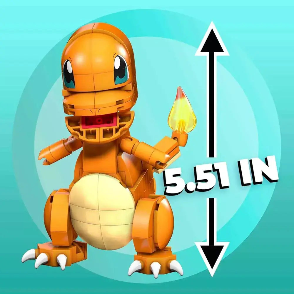 MEGA Pokemon Build & Show Charmander Set