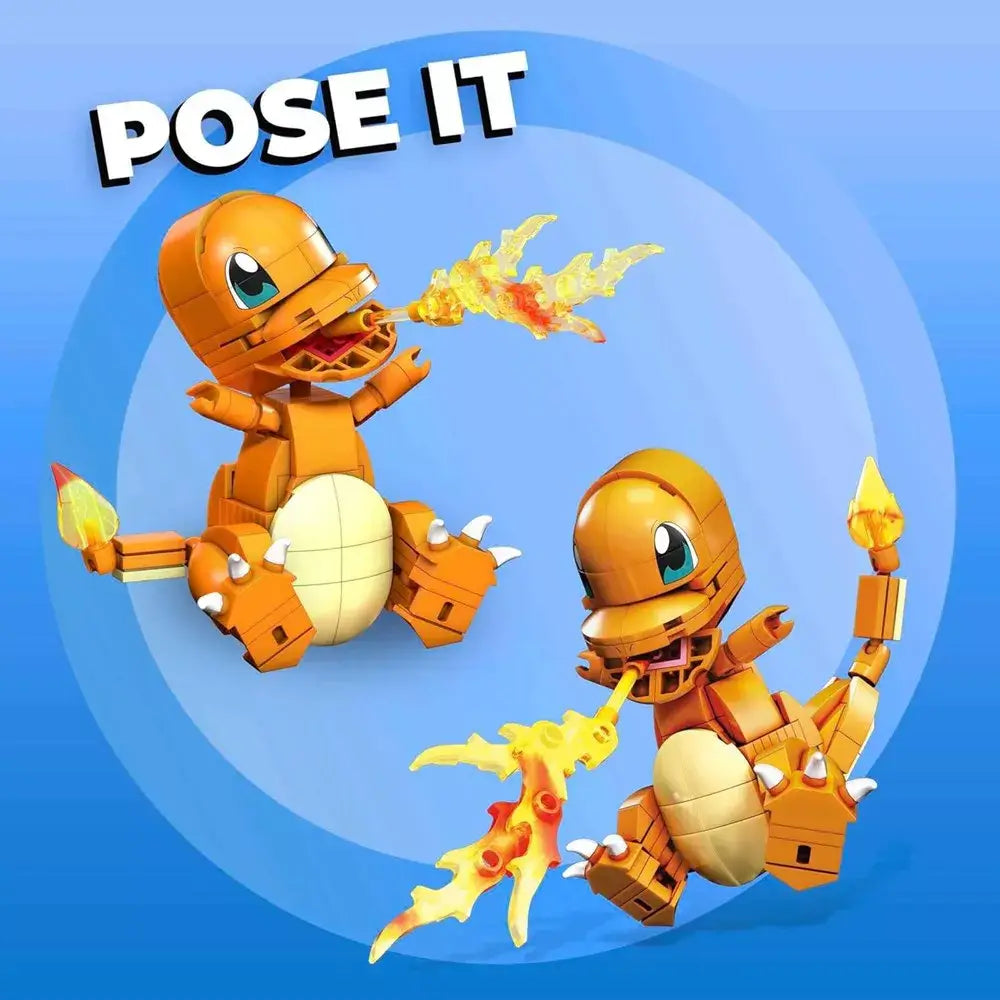 MEGA Pokemon Build & Show Charmander Set