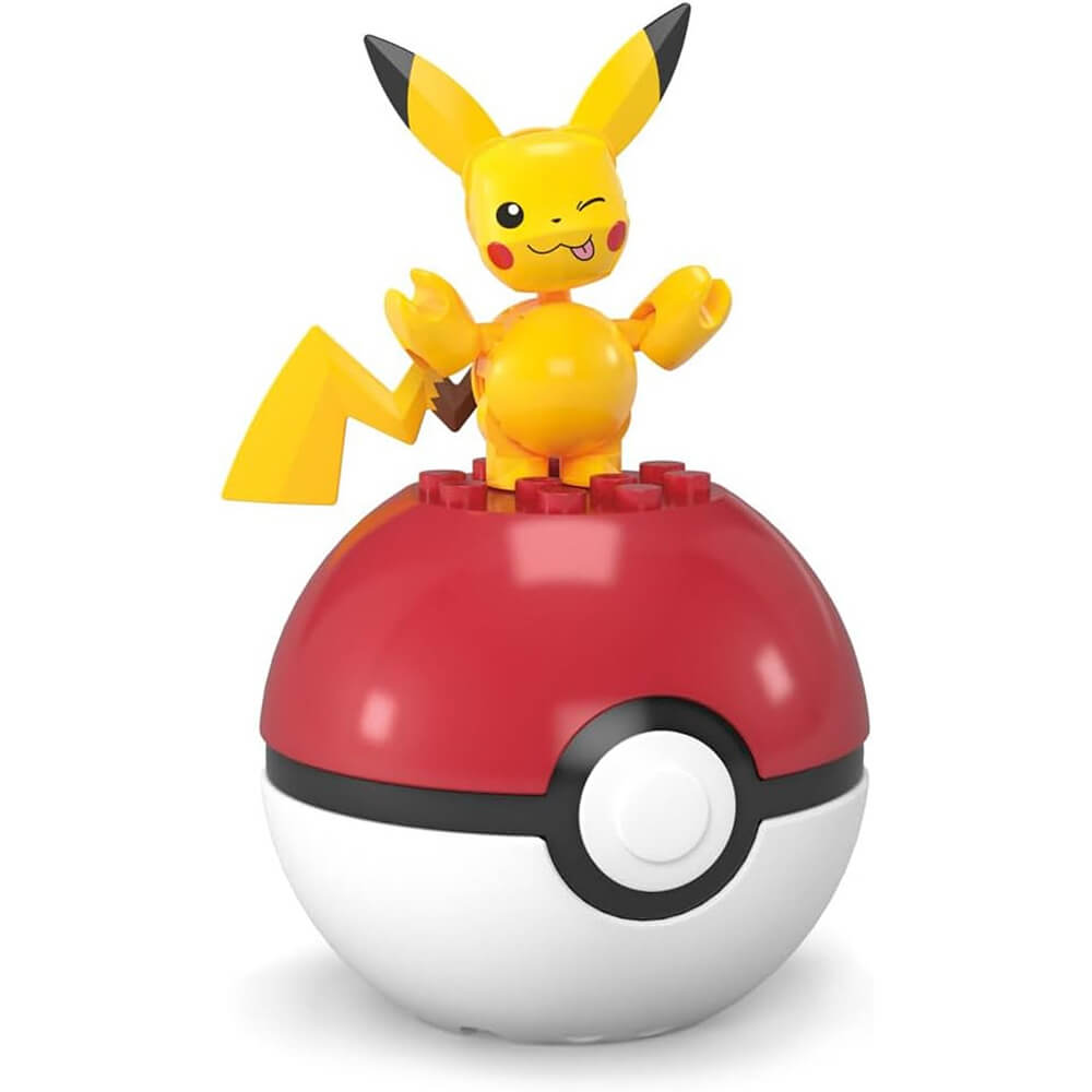 MEGA Pokemon Poke Ball Pikachu Set