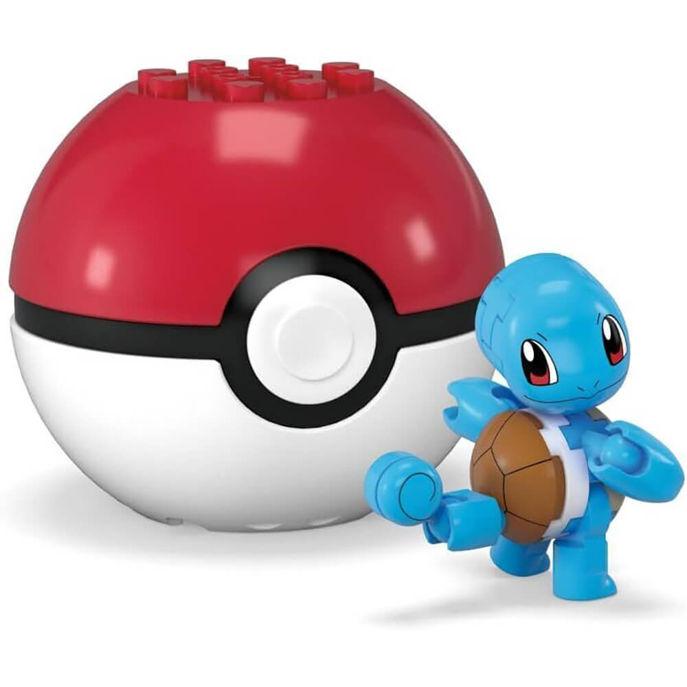 MEGA Pokemon Poke Ball Squirtle Set