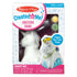 Melissa and Doug Created by Me! Unicorn Bank Resin Paint Set