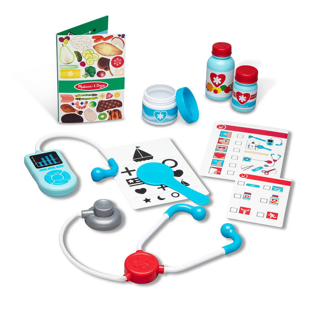 Melissa and Doug Get Well Doctor's Kit Play Set Contents of Package
