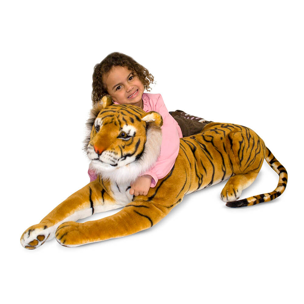 Melissa and Doug Giant Tiger Stuffed Animal Hugs