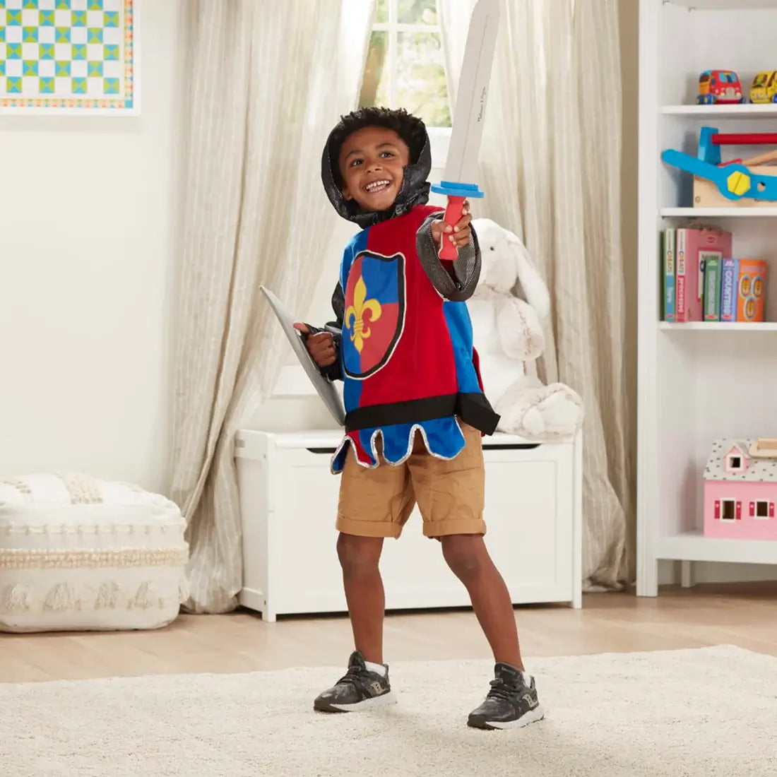 Melissa and Doug Knight Role Play Costume Set
