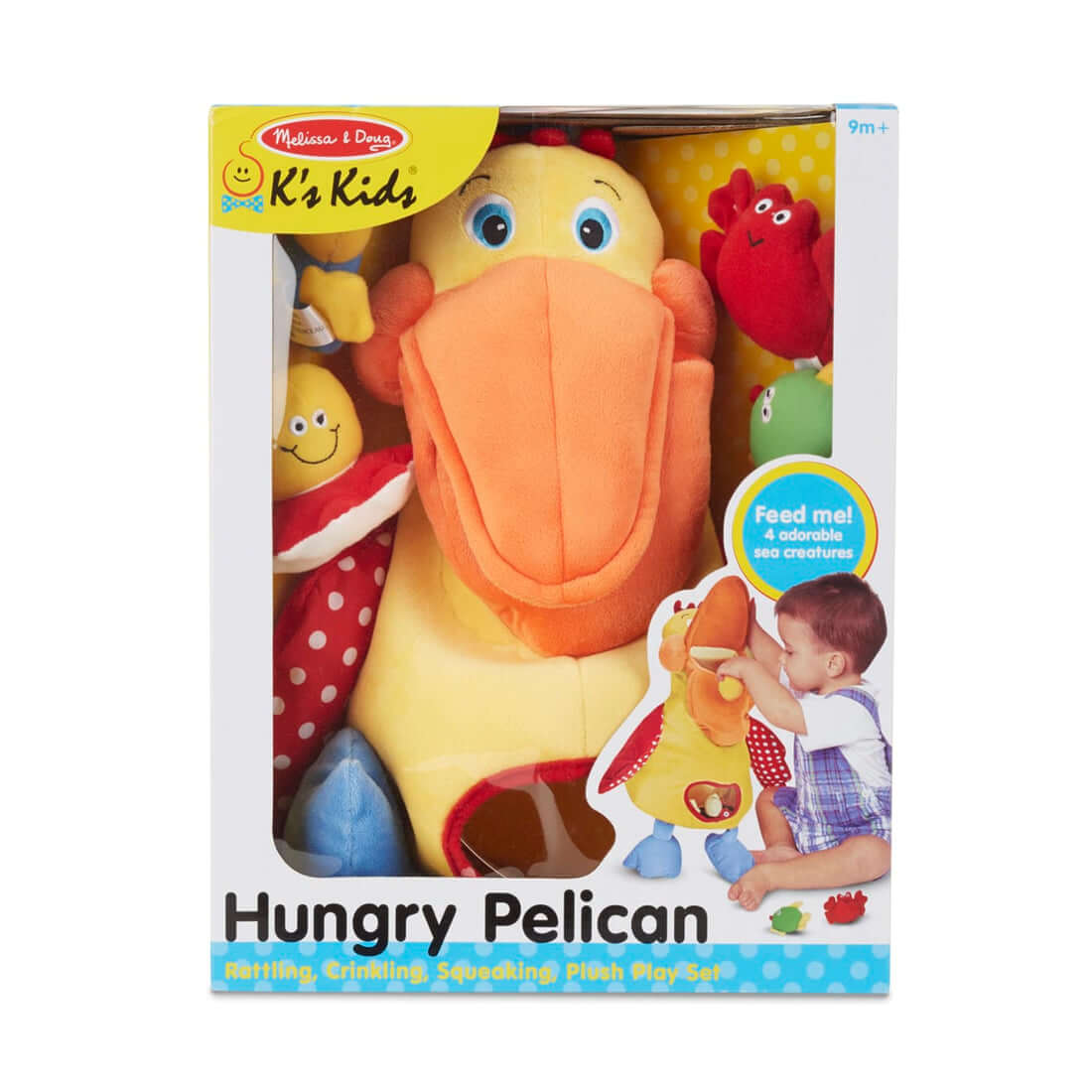 Melissa and Doug K's Kids Hungry Pelican Baby Toy